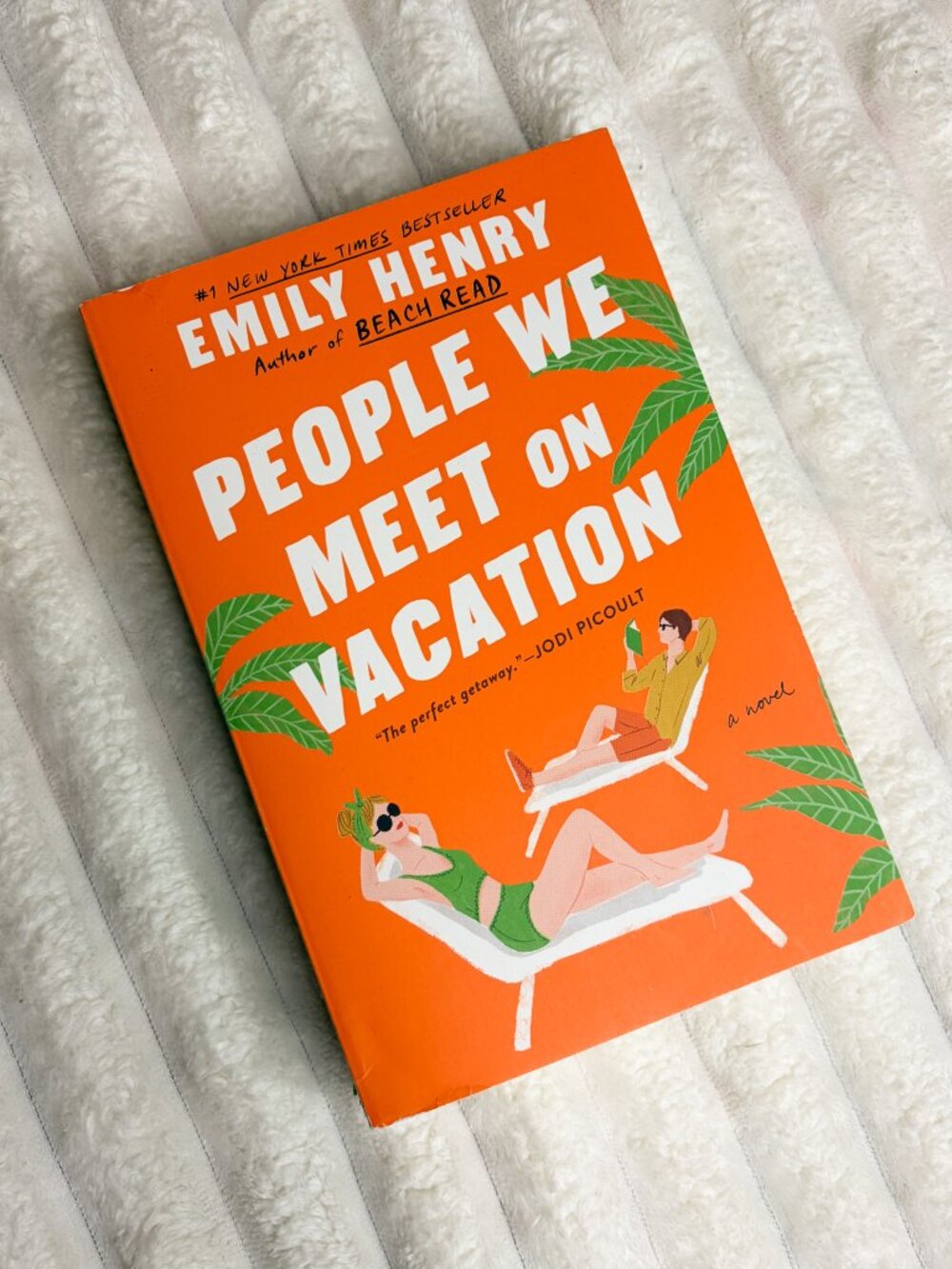 Emily Henry People We Meet on Vacation Paperback Romance Book